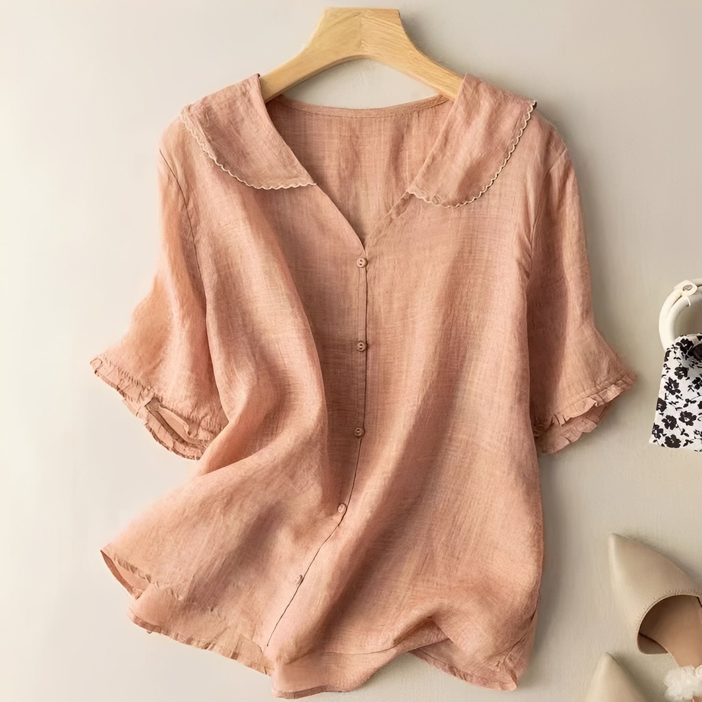Christa - Blouse classique et ample pour femmes