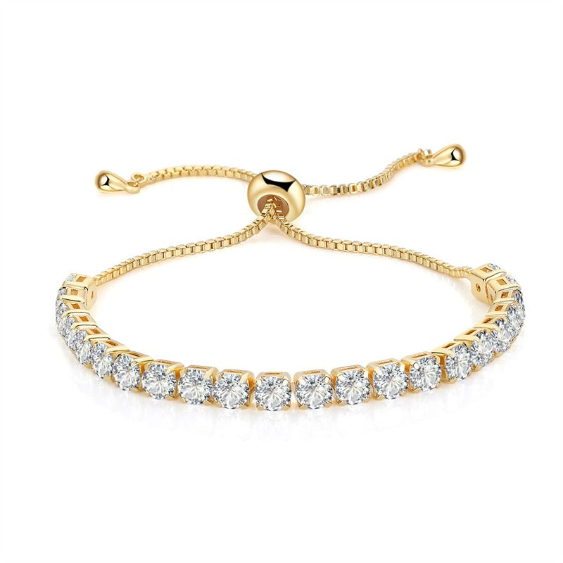 Nami – Bracelet de Tennis Brillant en Opale