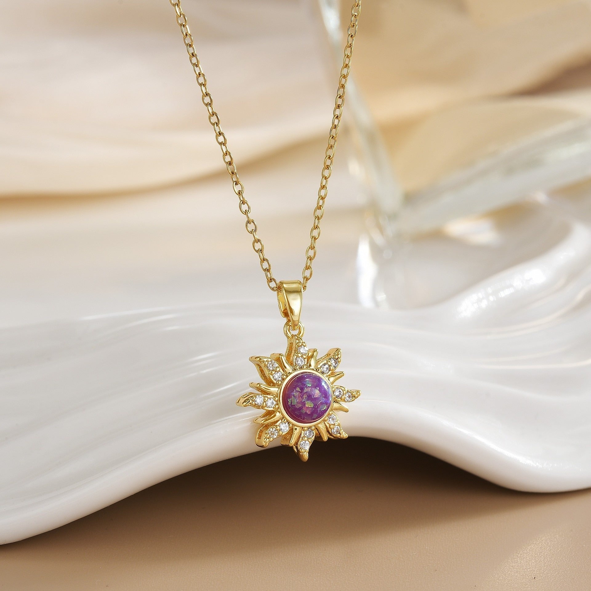 Yana – Collier soleil Raiponce