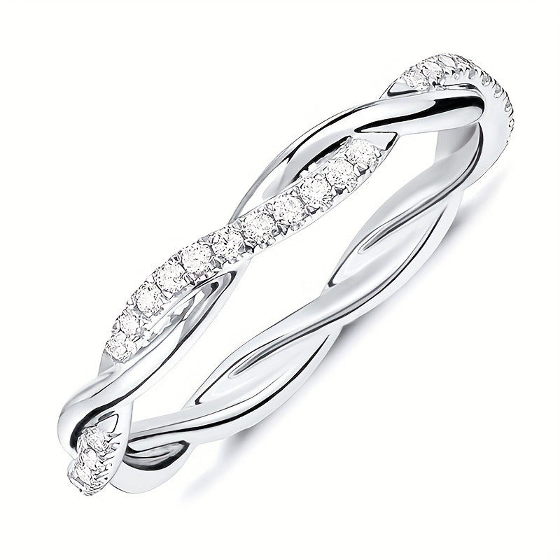 Livia – Bague croisée mode chic