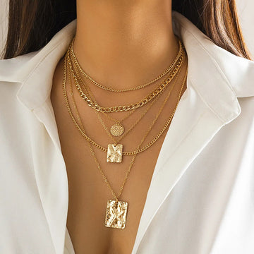 Jaz – Collier en or à plusieurs fils