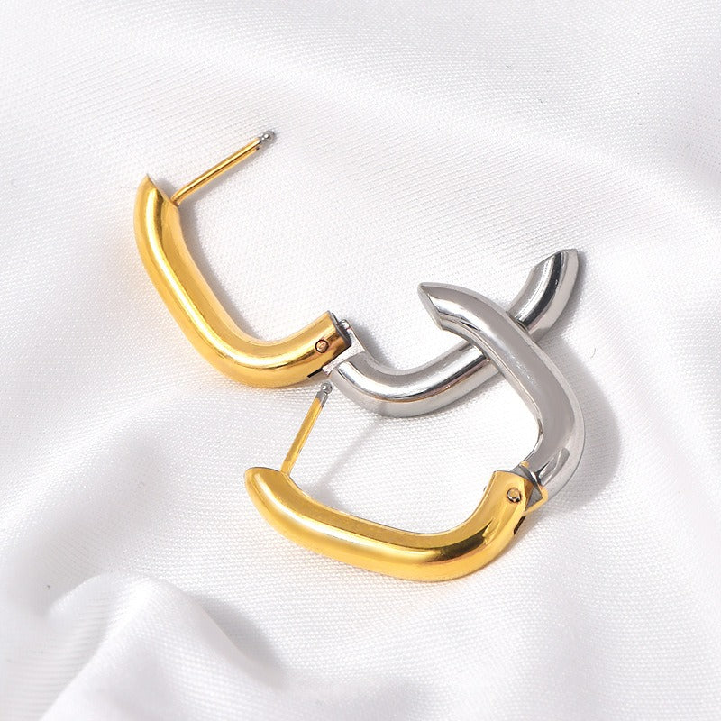 Thea – Boucles d'oreilles en métal