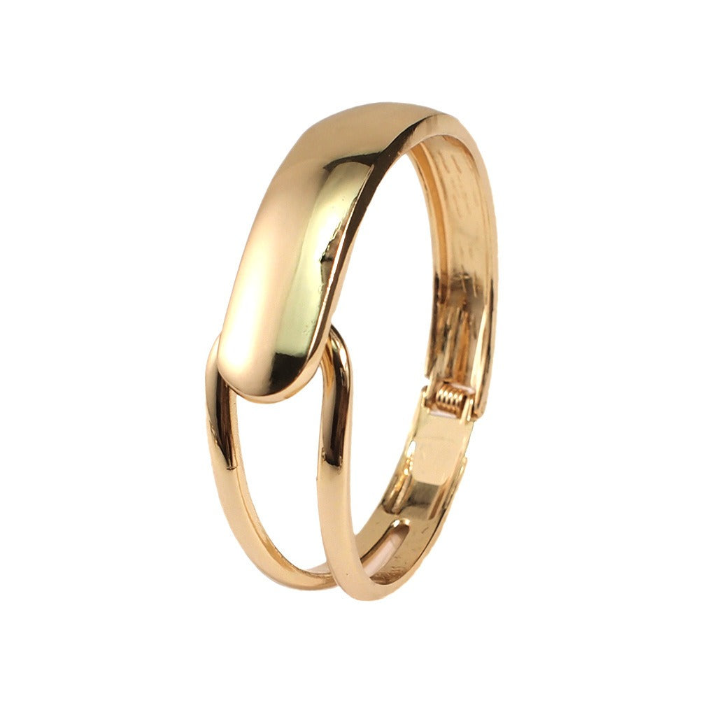 Alyssa – Bracelet doré élégant