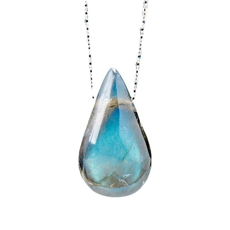 Clara – Collier Lagoon en labradorite