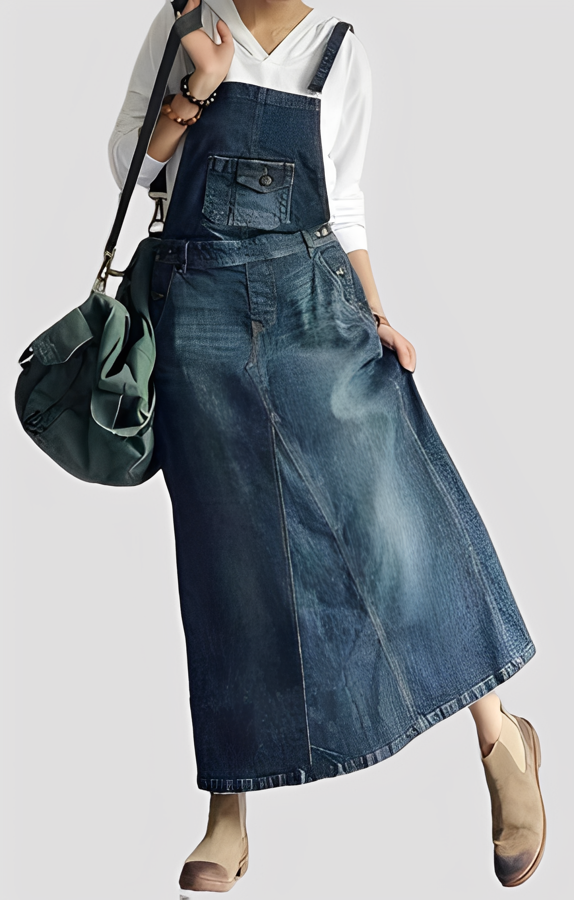 Katya - Combinaison en jean élégante pour femmes