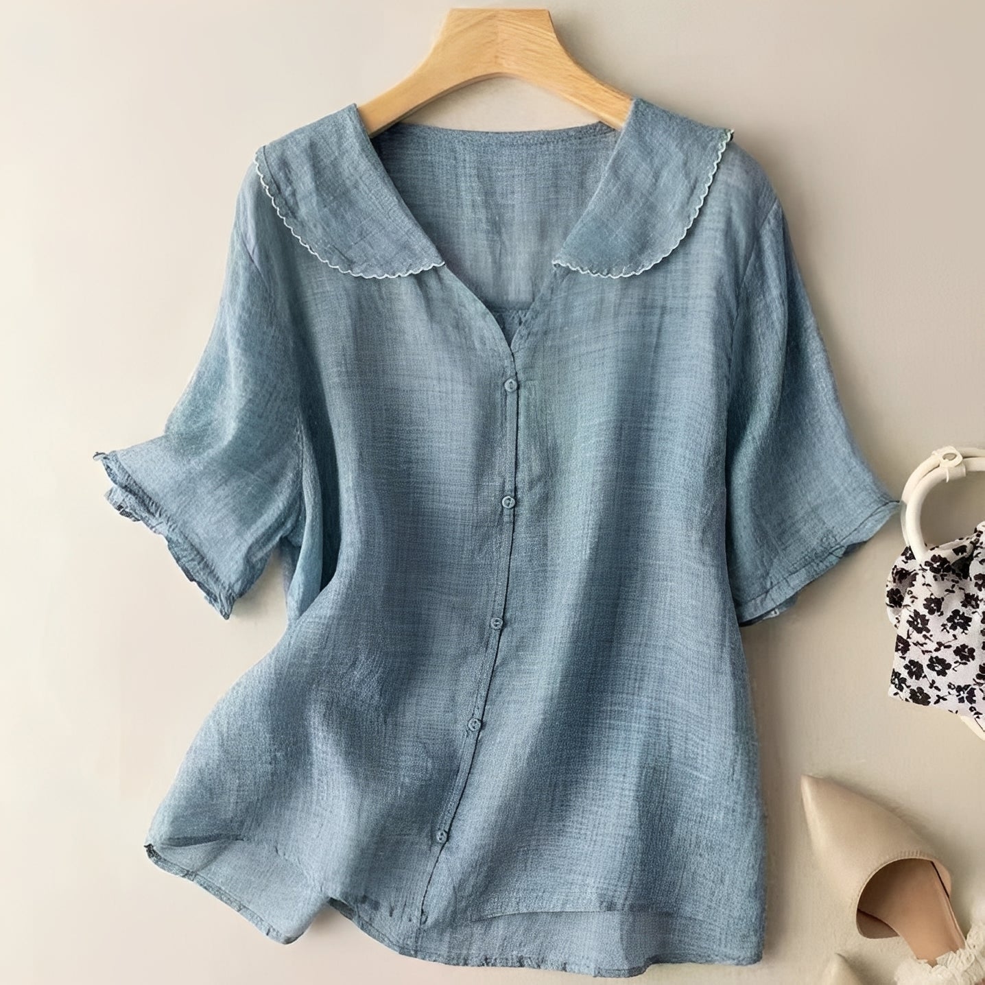 Christa - Blouse classique et ample pour femmes