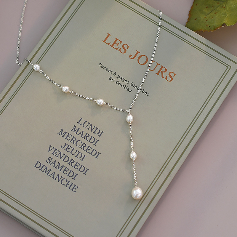 Kayla – Collier vintage avec pendentif en perles