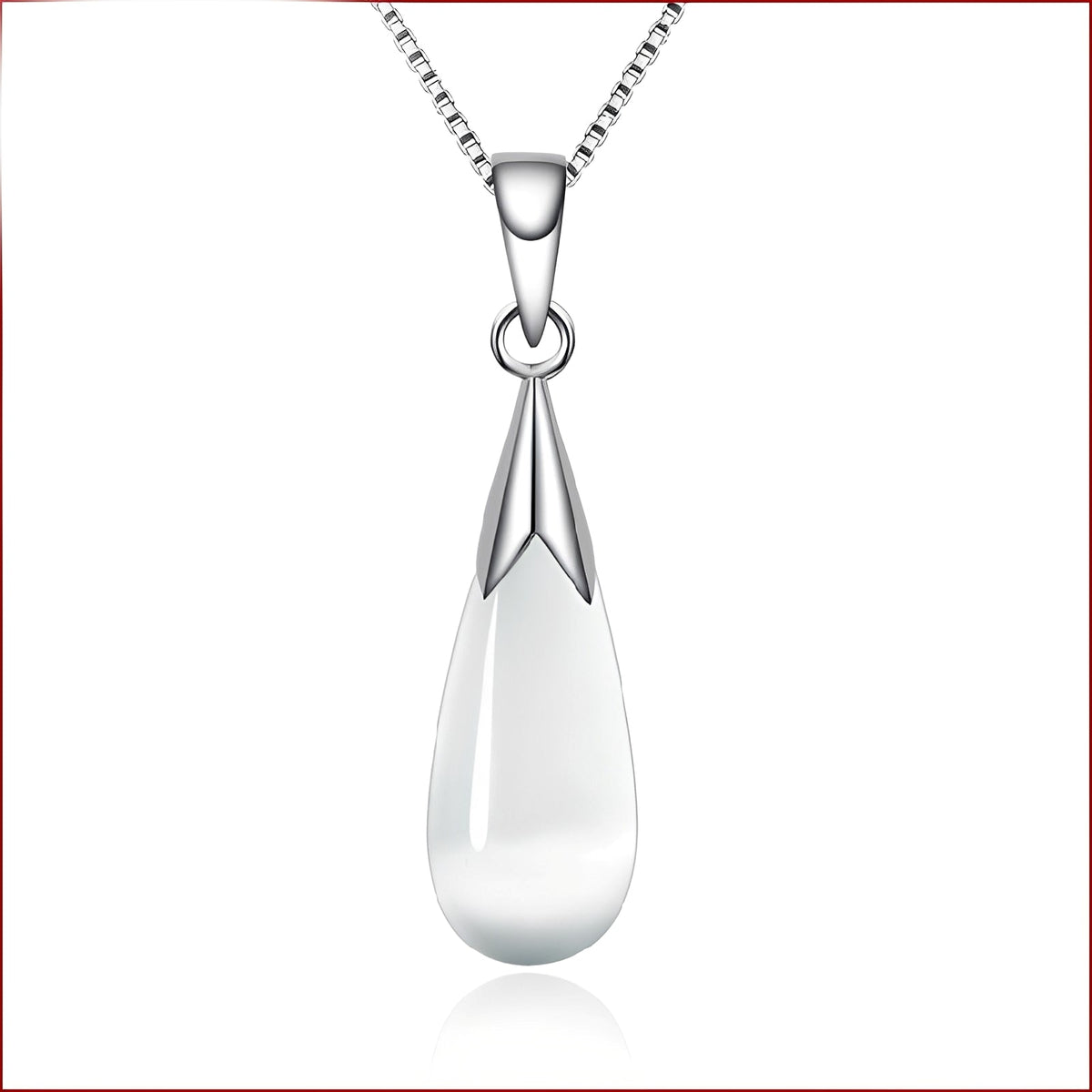 Adele – Pendentif élégant en pierre de lune