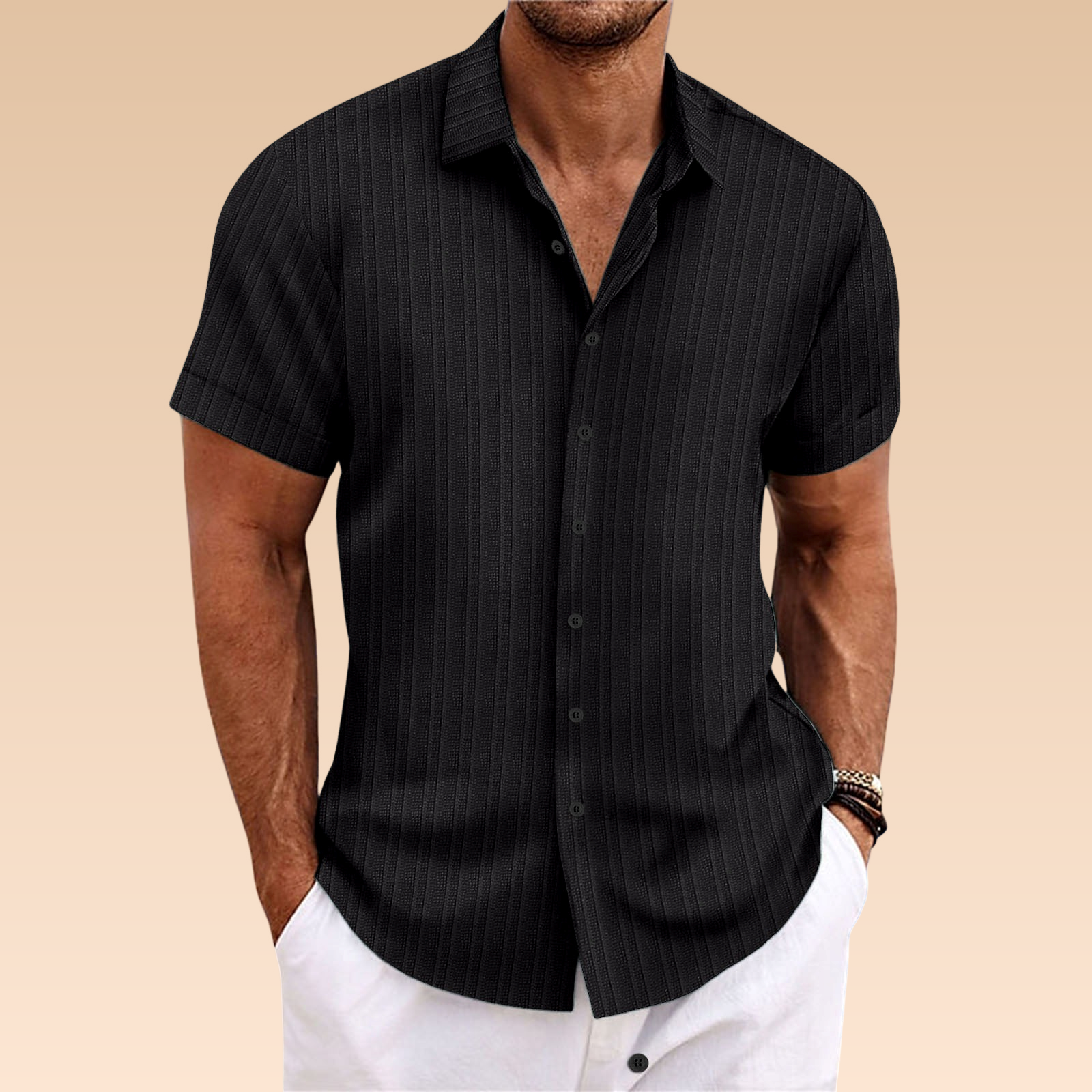 Norman – Chemise Homme Légère et Respirante