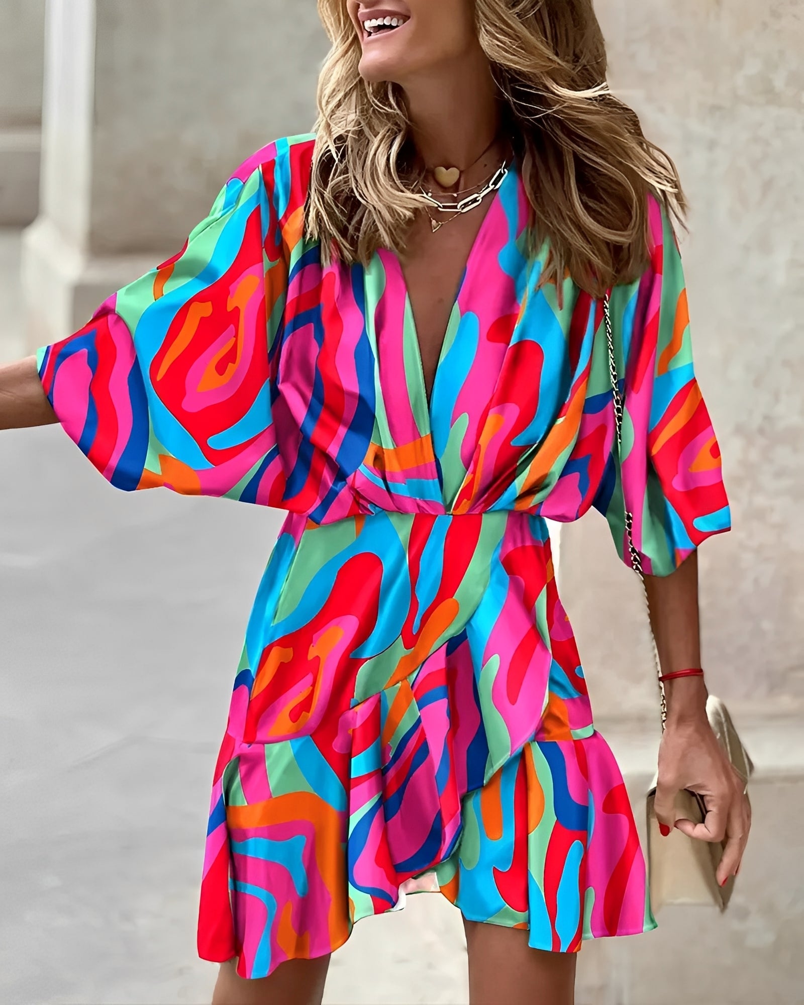 Jackie – Robe Mini Ajustée Élégante