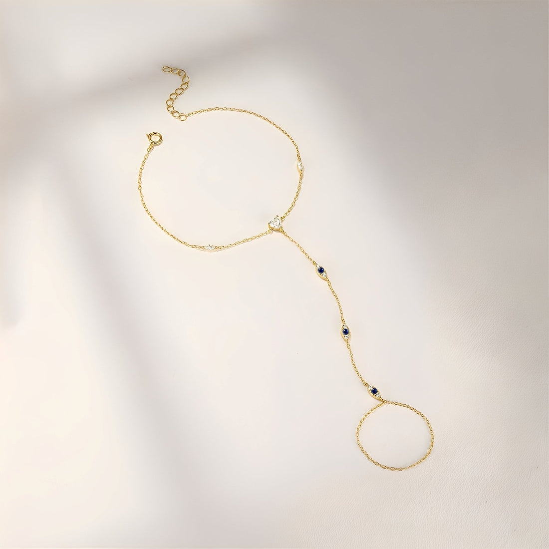 Milley – Bracelet à Double Chaîne