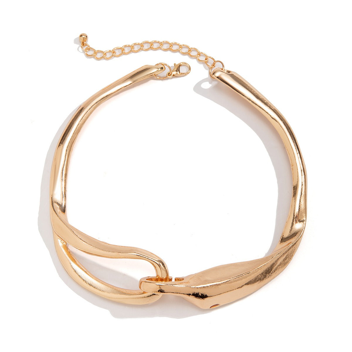 Ariane – Collier doré de style vintage