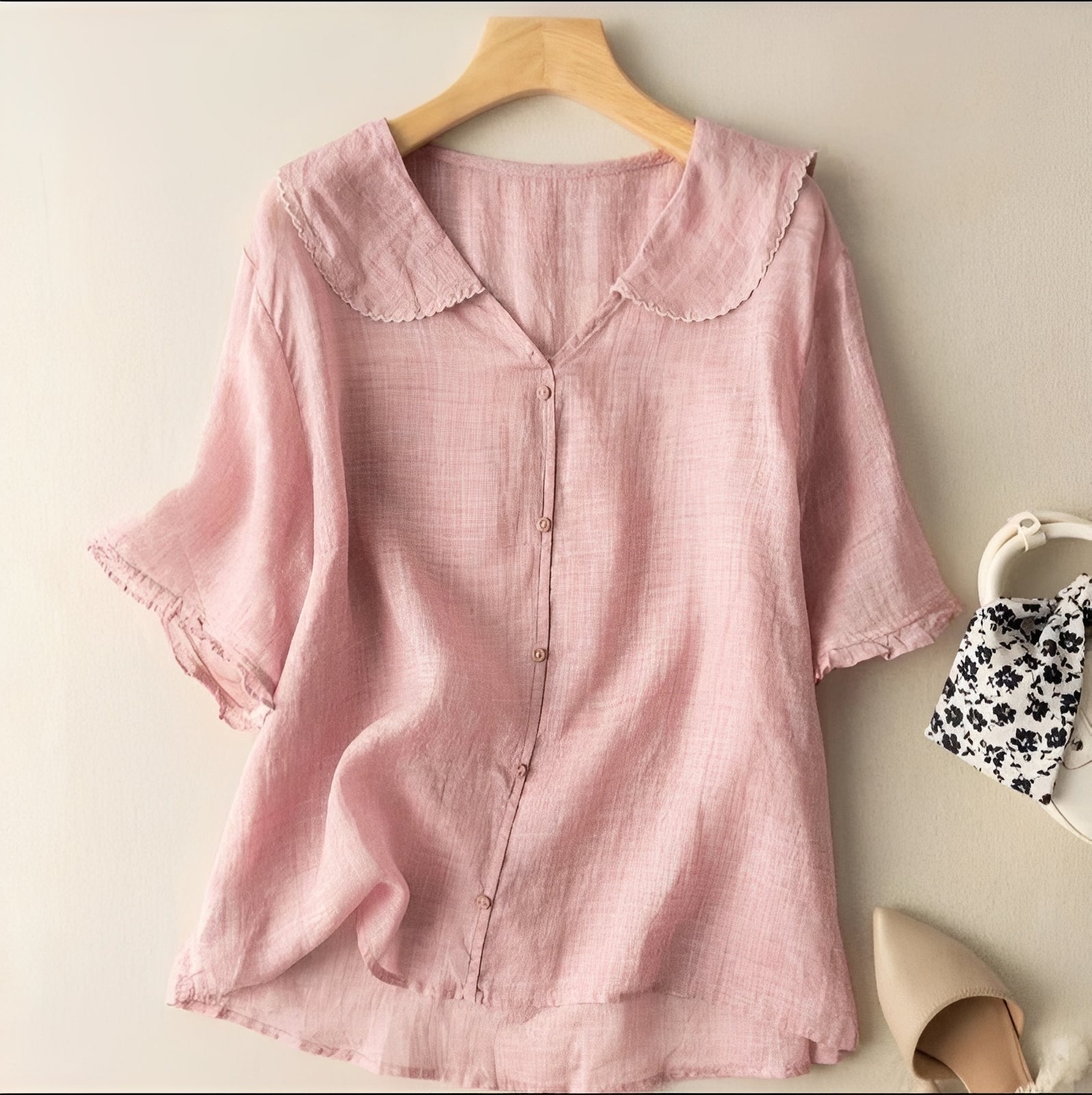 Christa - Blouse classique et ample pour femmes