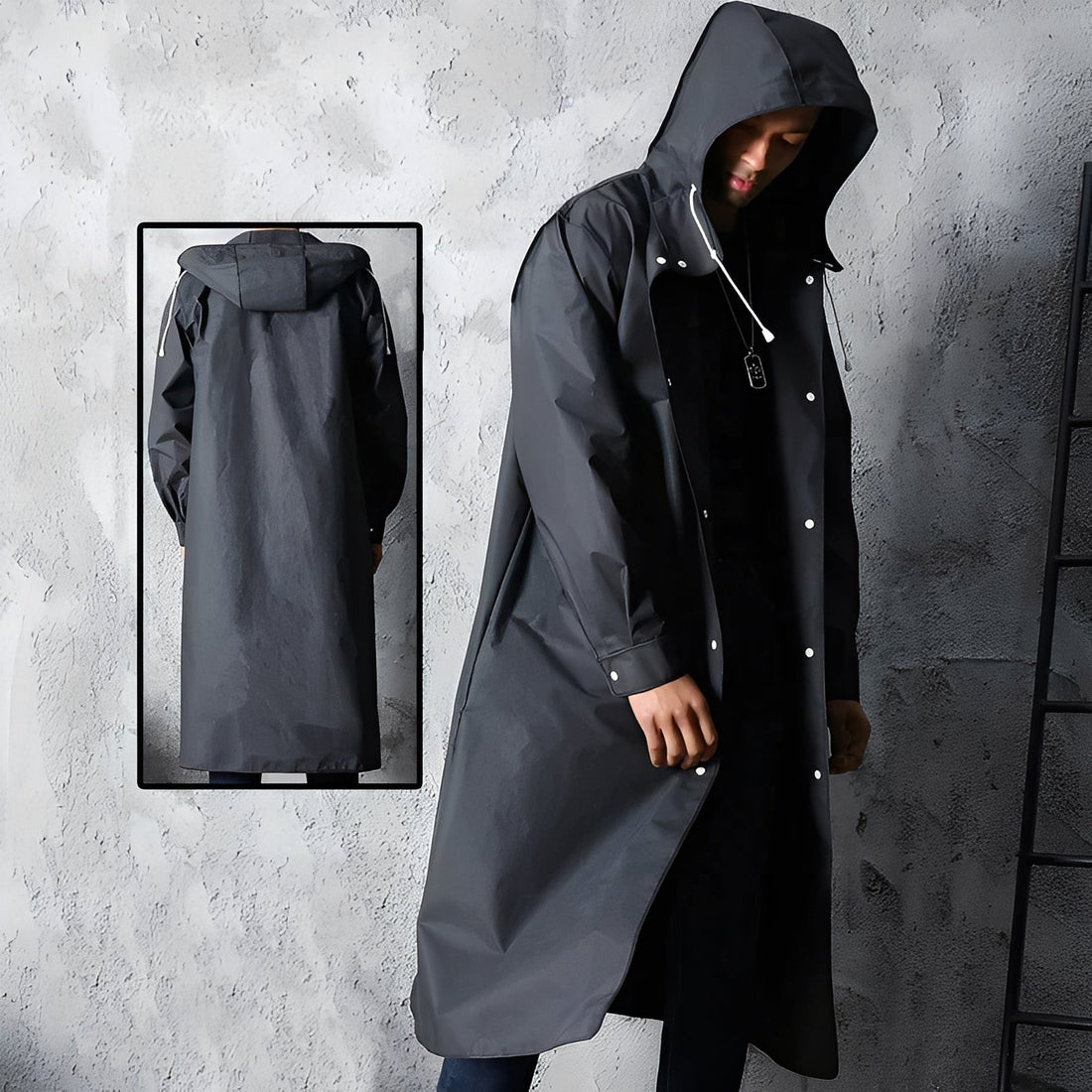 Karter - Manteau à capuche polyvalent