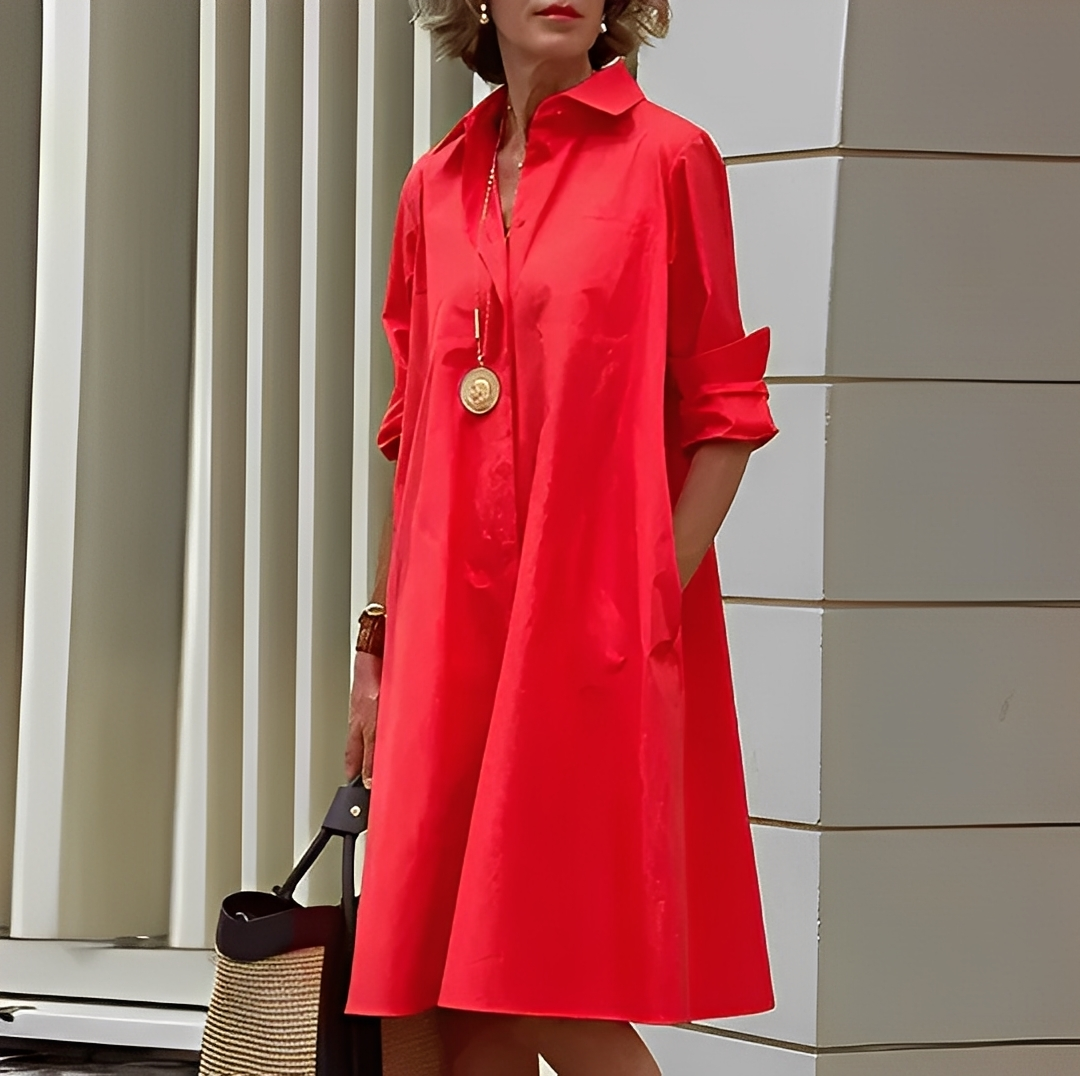 Maeva – Chemise-robe moderne pour femmes