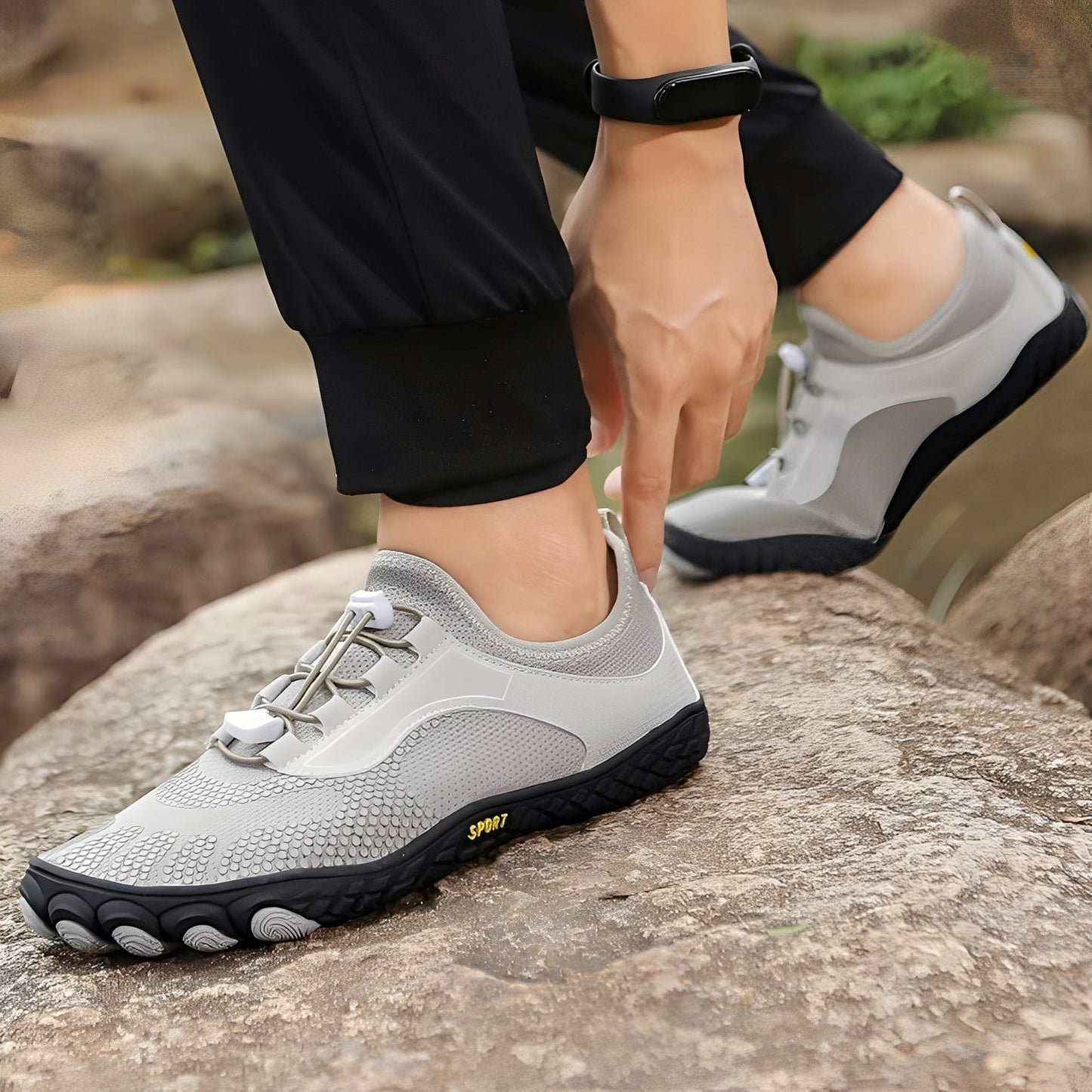 Garnet - Baskets décontractées pour hommes d'extérieur