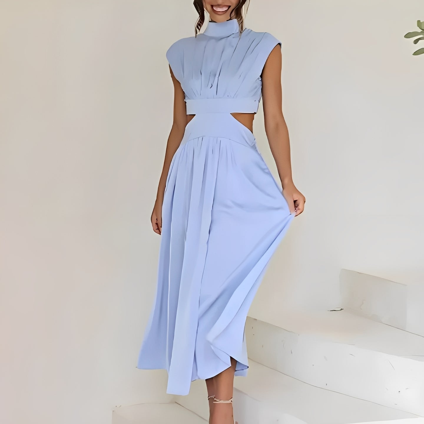 Isabella - Robe Sans Manches Élégante
