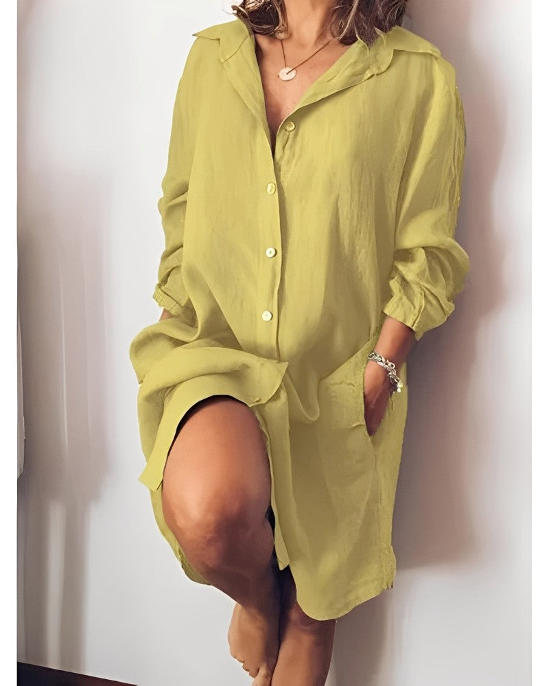 Blanche – Blouse Longue