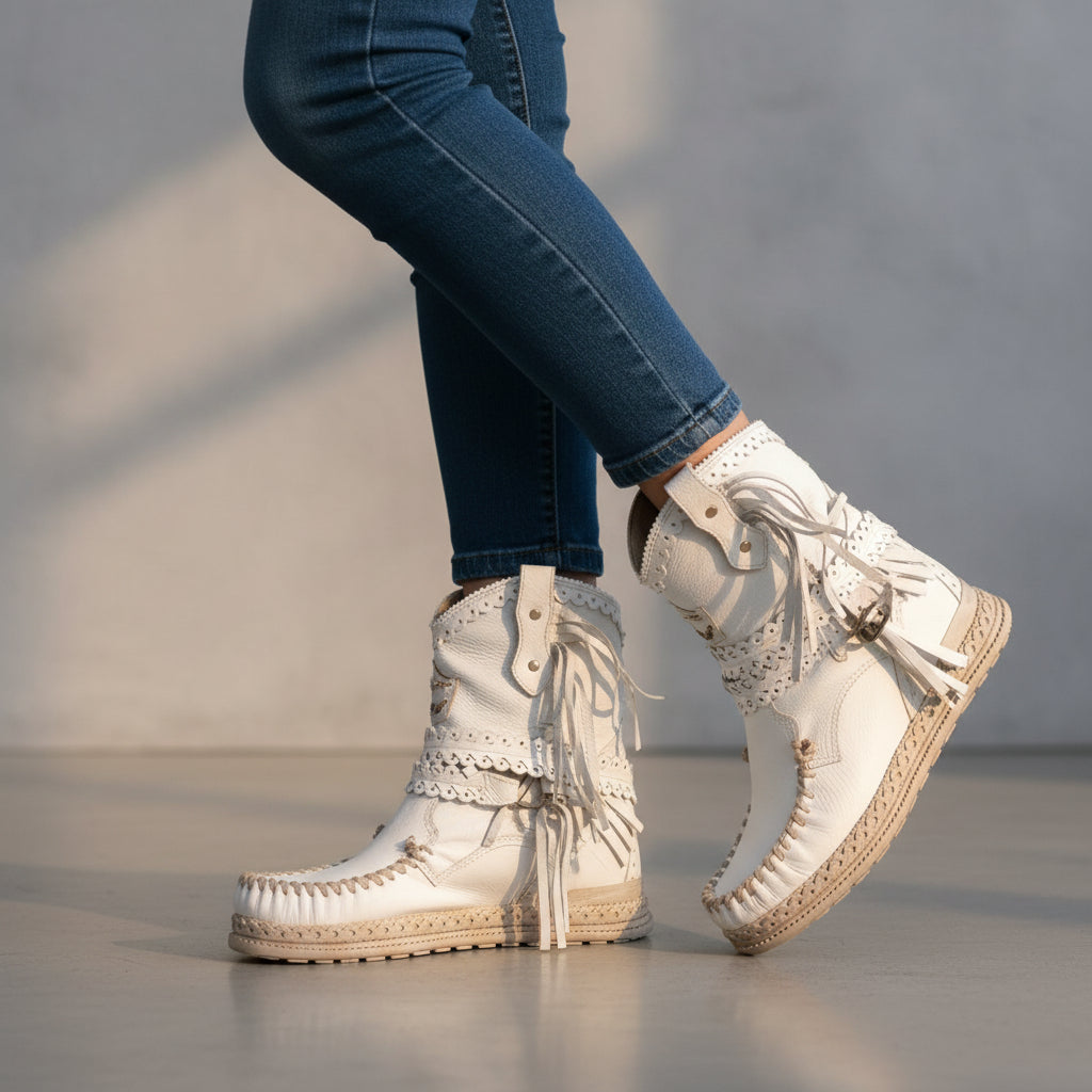 Brianna - Bottines Bohèmes Élégantes