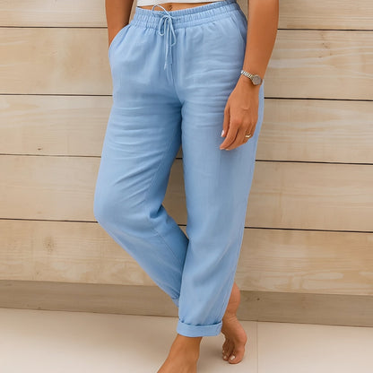 Jasmin - Pantalon confortable à taille haute pour femmes