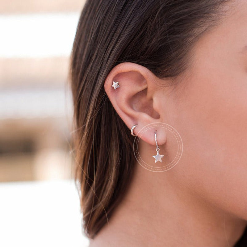 Adria – Boucles d'oreilles étoile élégantes et modernes