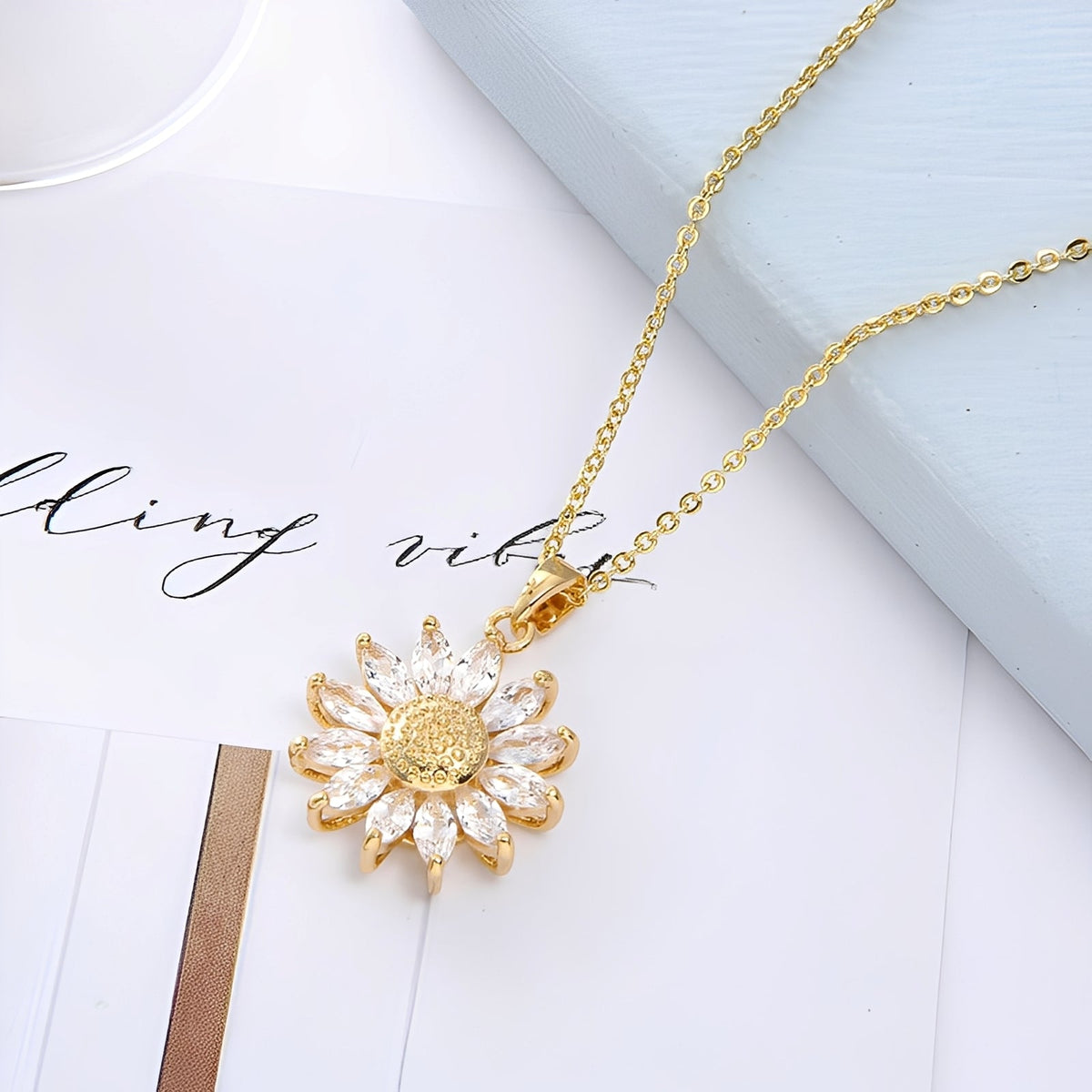 Elina – Ensemble doré de 18 K sur cuivre