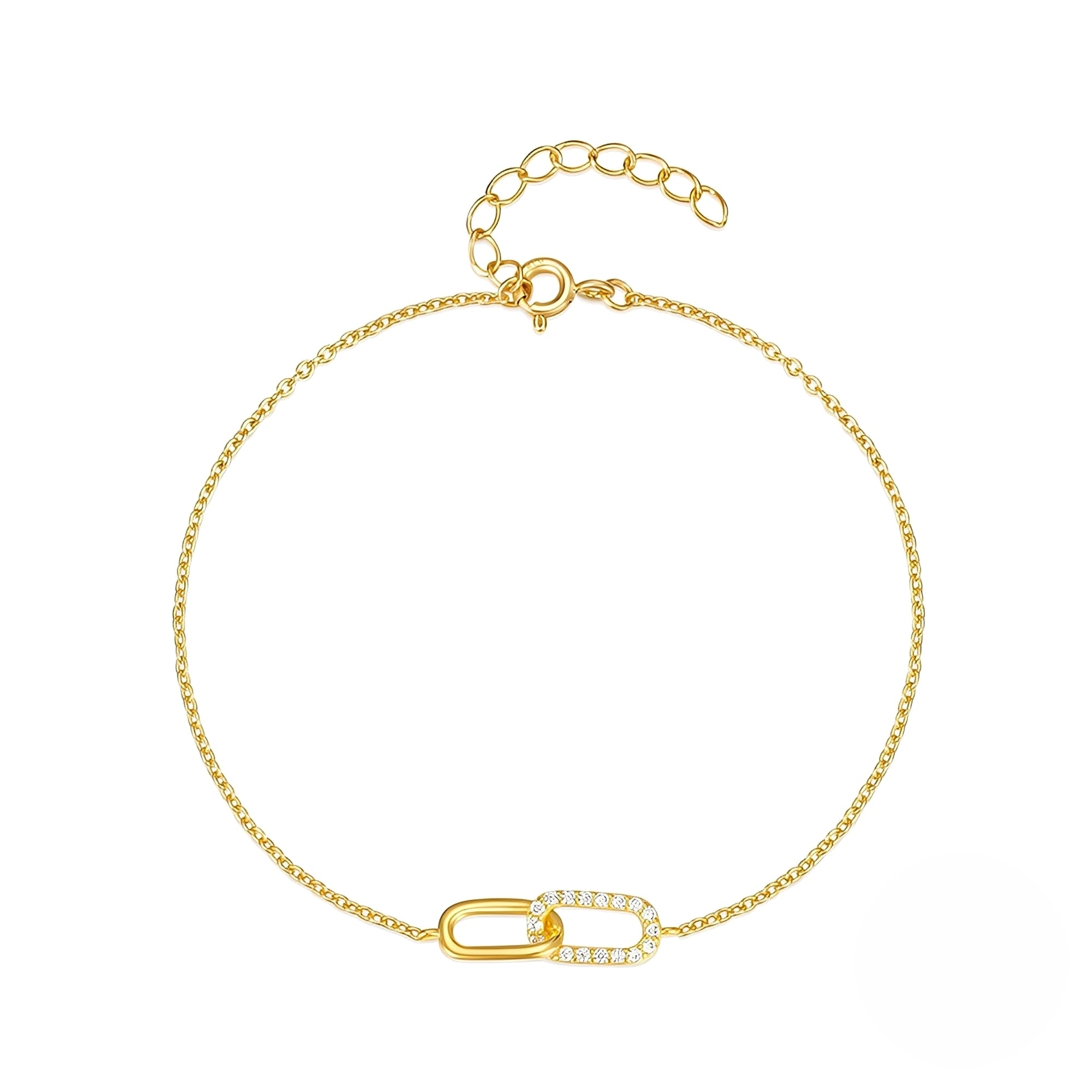 Rina – Bracelet avec maillons brillants