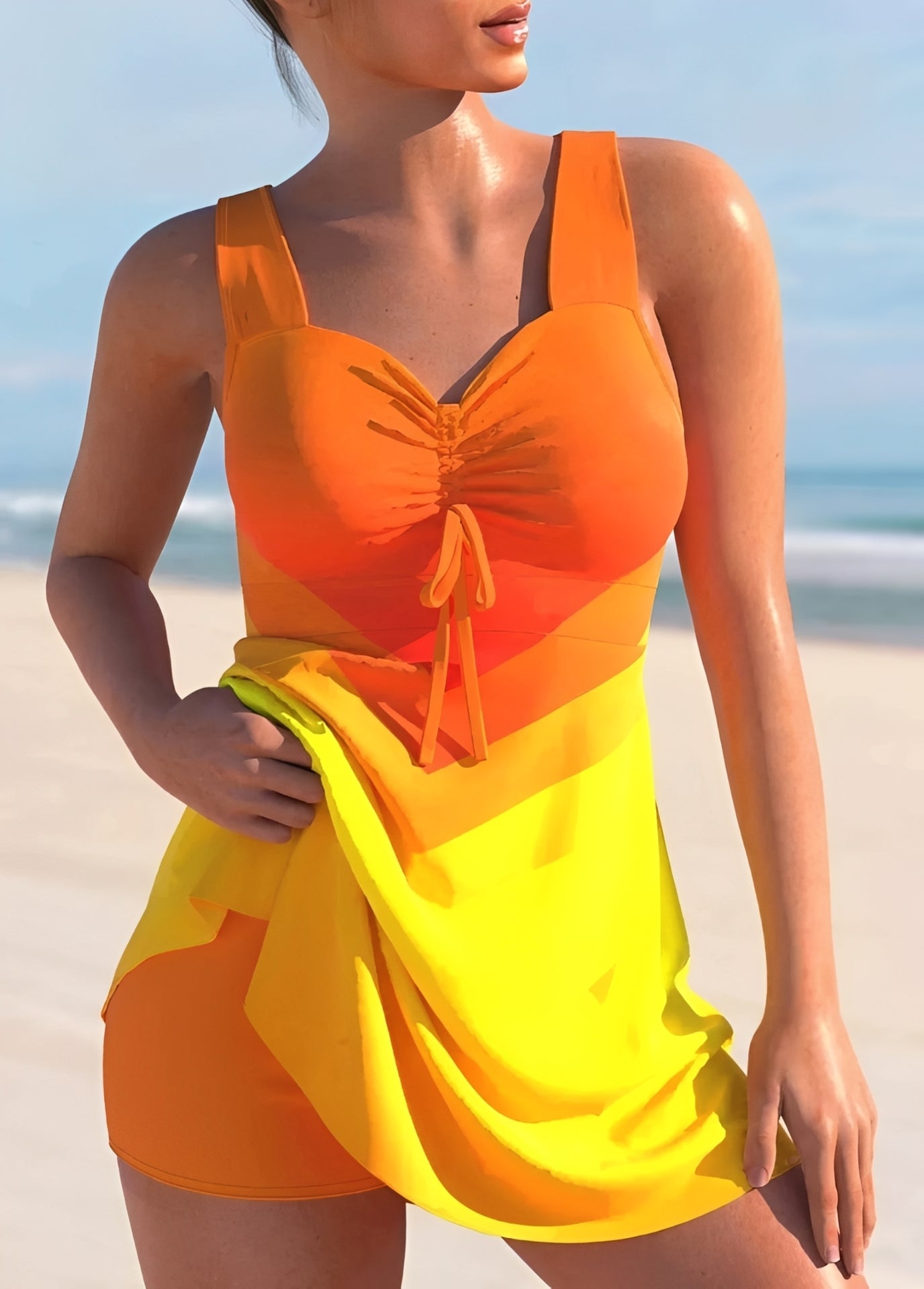 Jenna - Maillot de bain élégant et à séchage rapide pour femmes