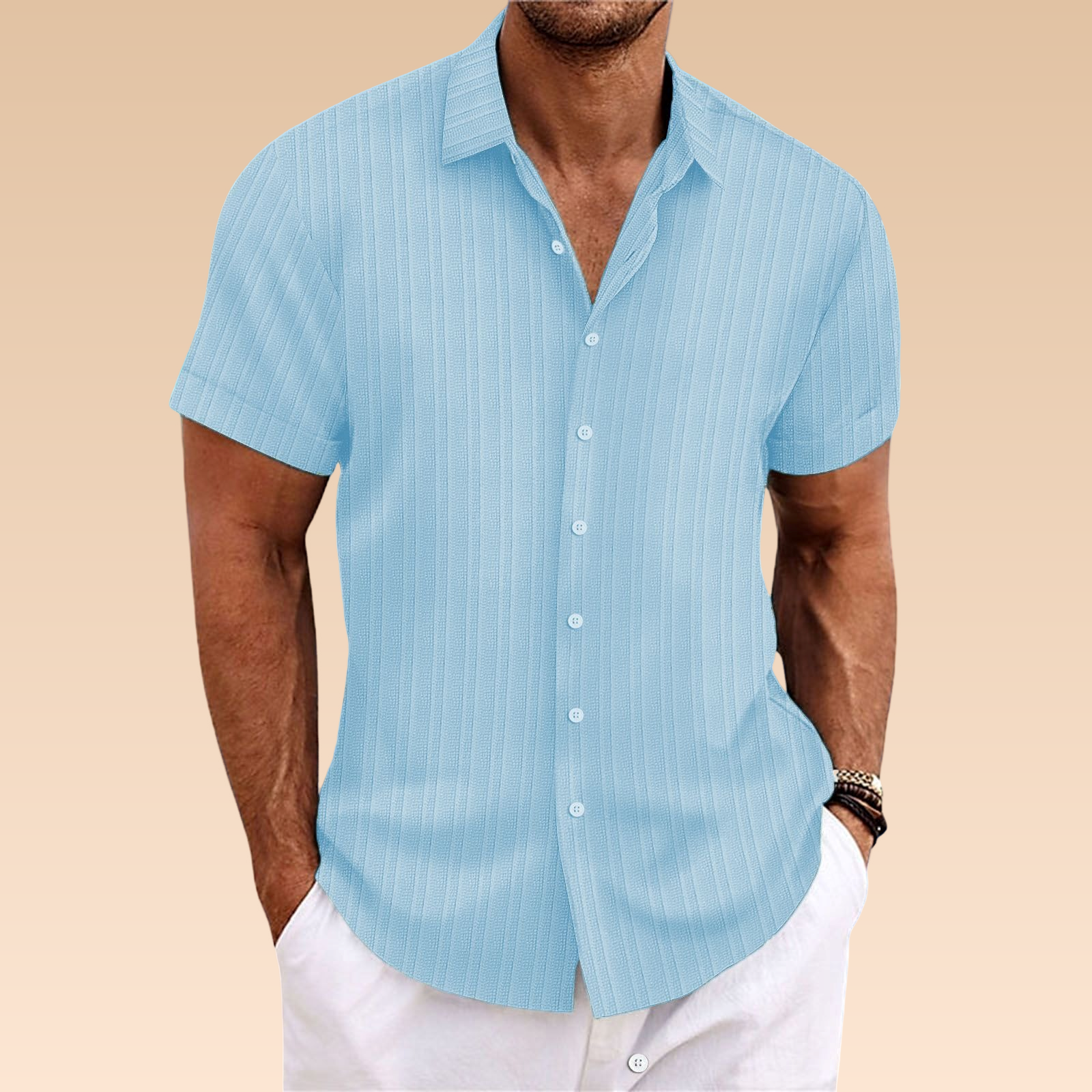 Norman – Chemise Homme Légère et Respirante