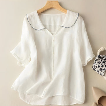 Christa - Blouse classique et ample pour femmes