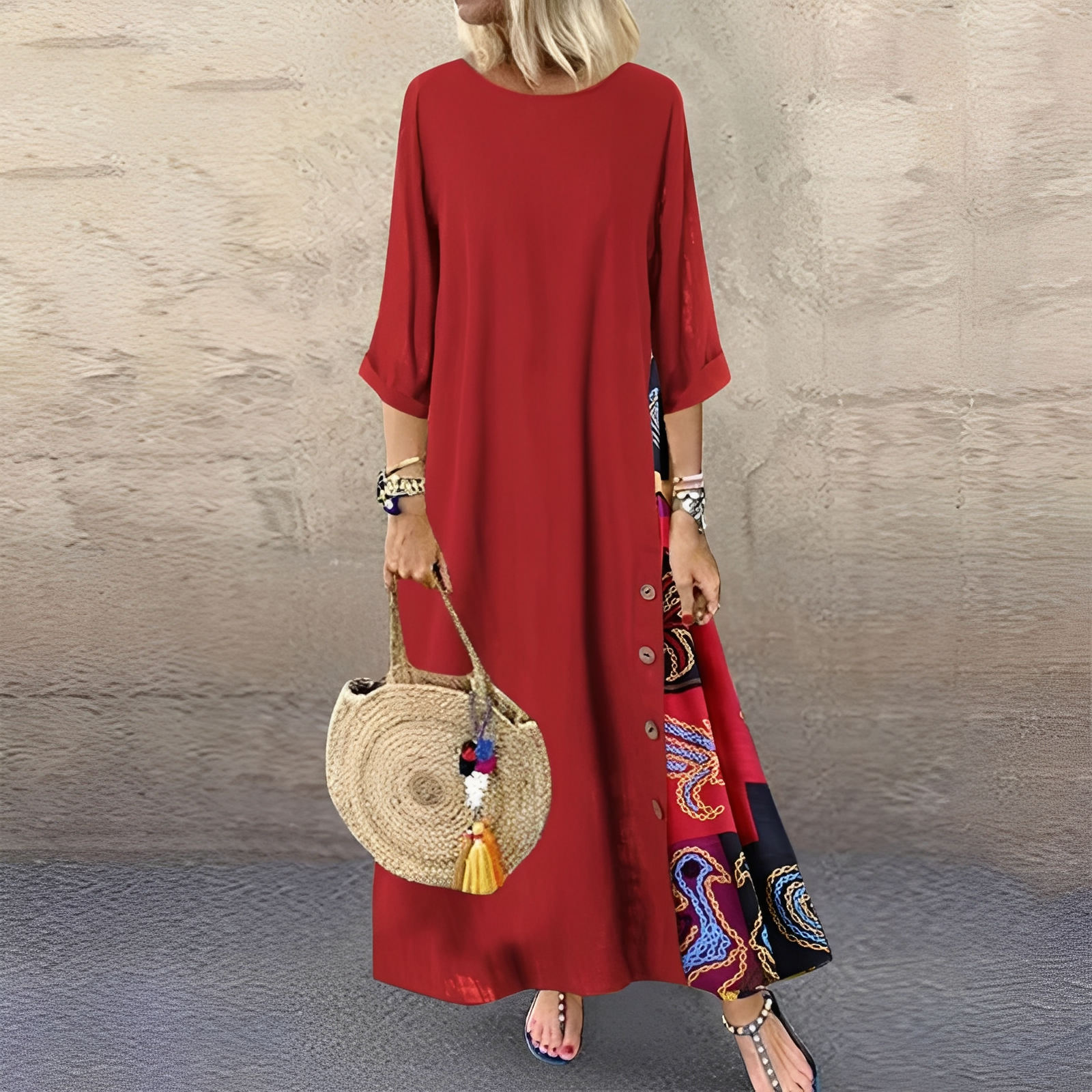 Abby - Robe classique à fleurs pour femmes