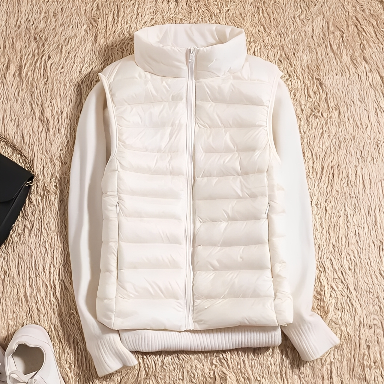 Sophie - Gilet léger et chaud