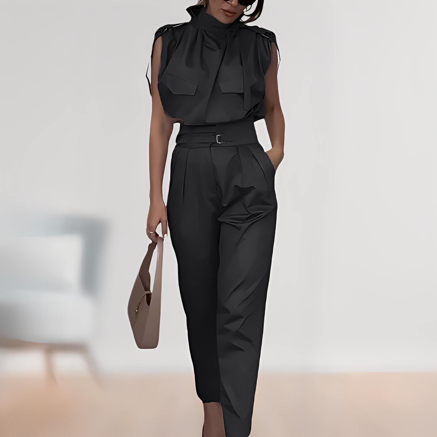 Leona – Tenue élégante sans manches