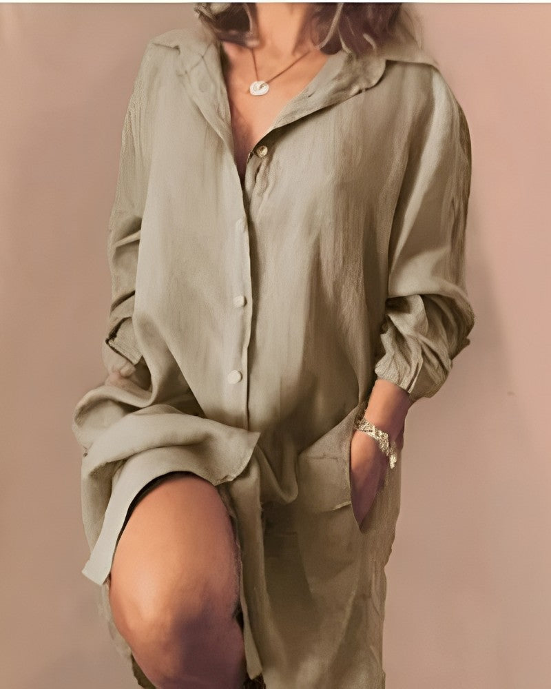 Blanche – Blouse Longue