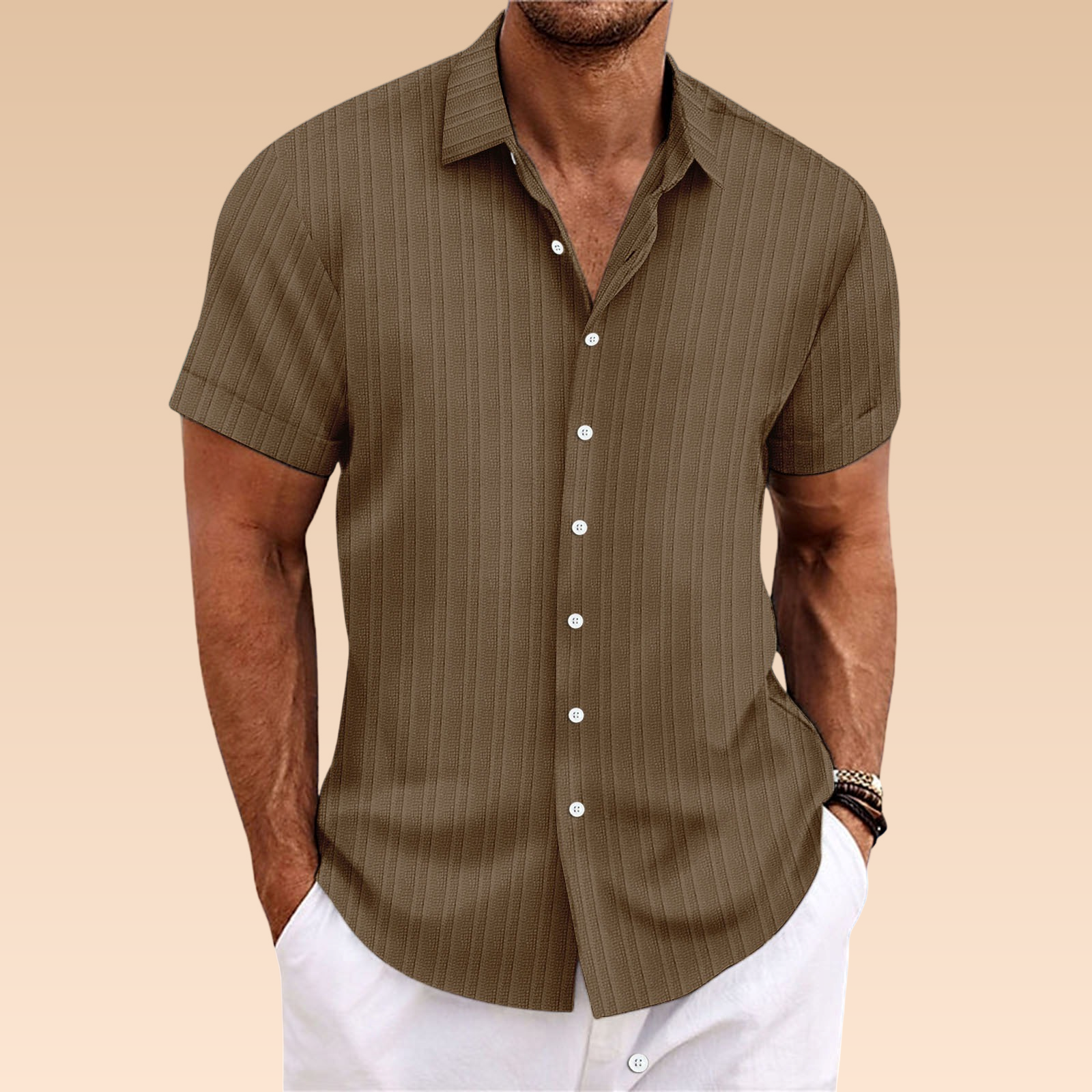 Norman – Chemise Homme Légère et Respirante