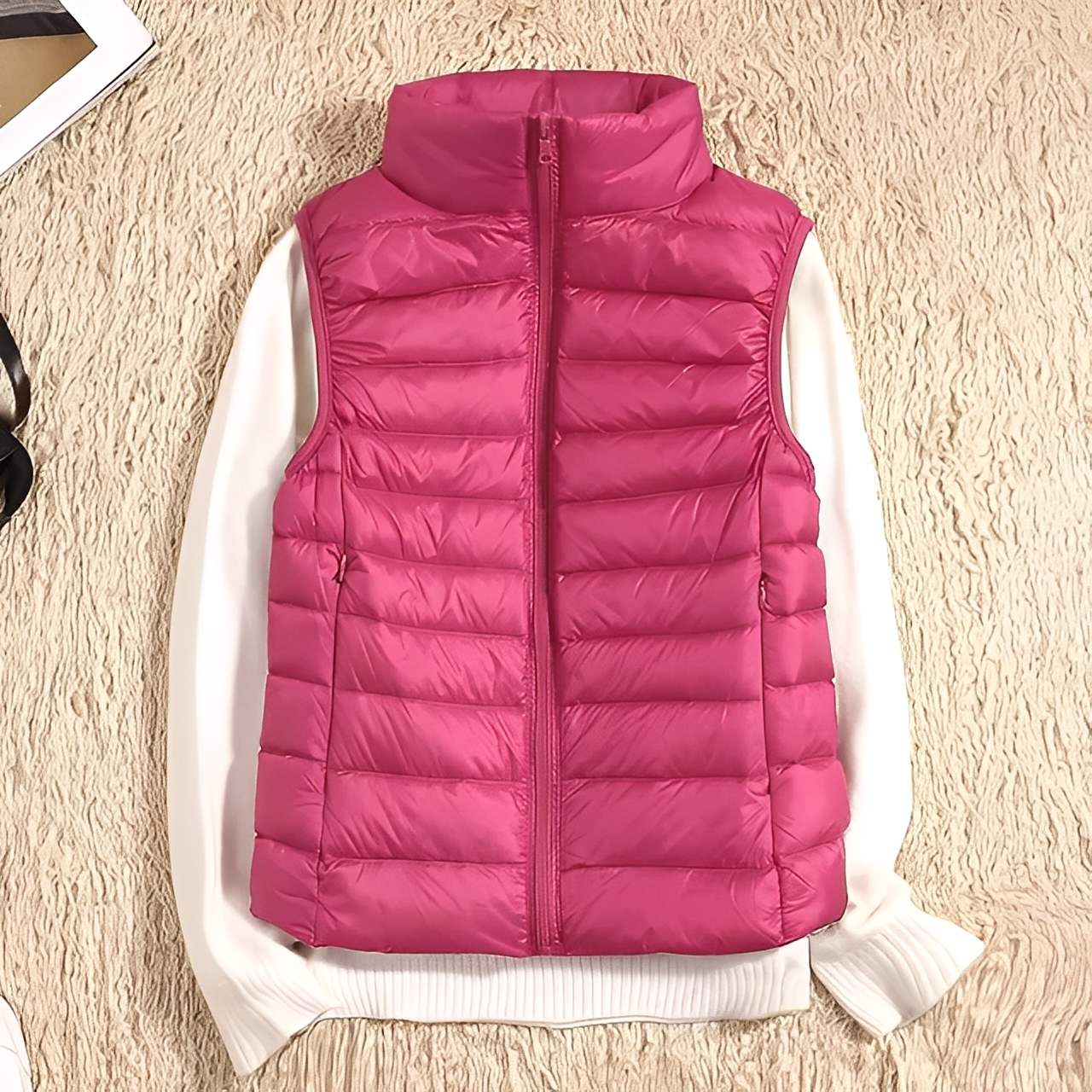 Sophie - Gilet léger et chaud