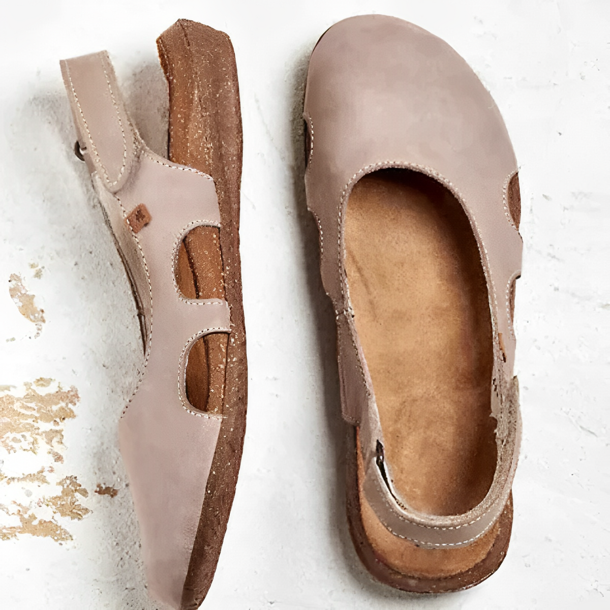 Romy – Sandales pour Dames avec orteils fermés