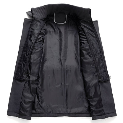 Jerald - Long trenchcoat élégant pour hommes
