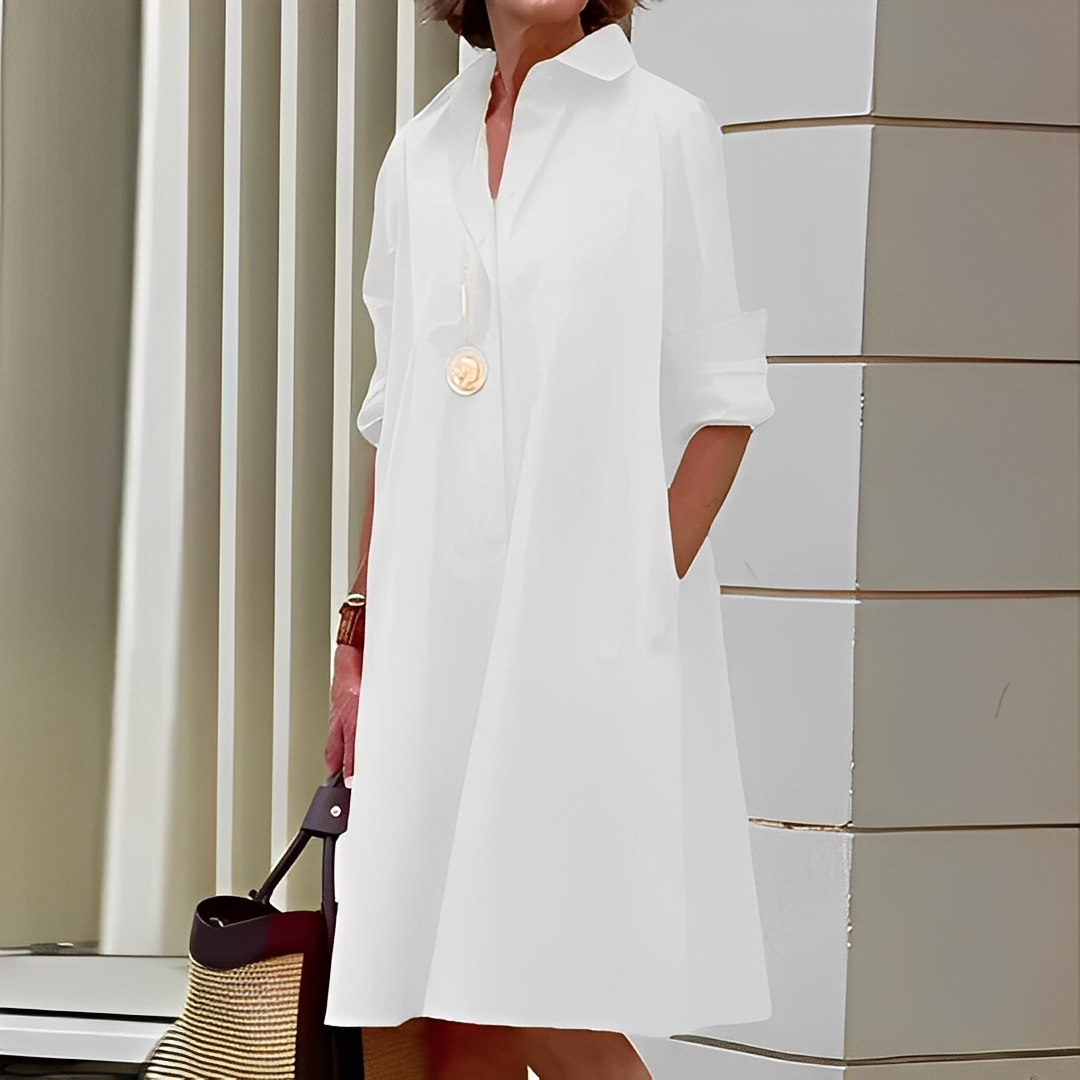 Maeva – Chemise-robe moderne pour femmes