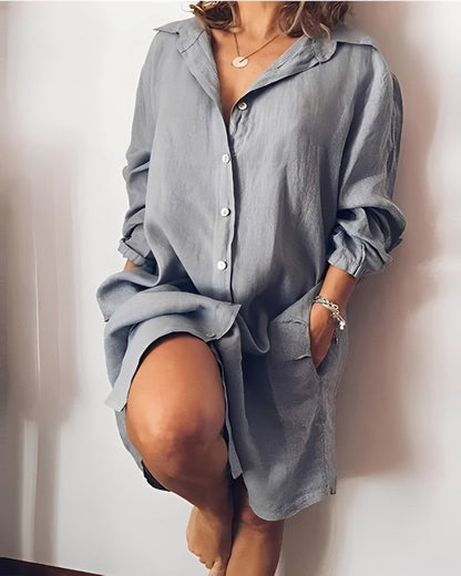 Blanche – Blouse Longue
