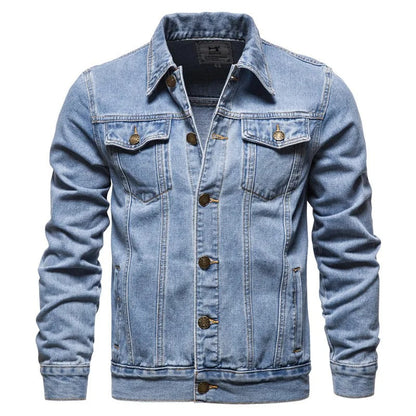 Winton - Blouson Trucker en Jean Classique pour Hommes