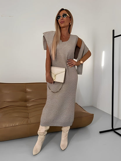 Cherice - Ensemble en maille décontracté et chic pour femmes