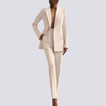 Fannie - Costume formel à simple boutonnage