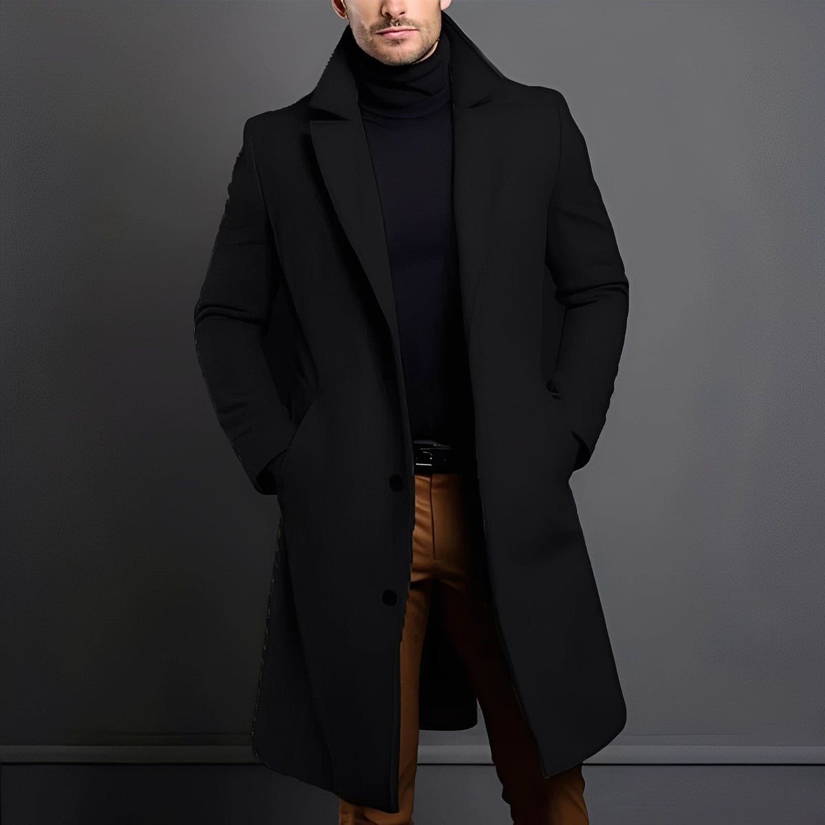 Tucker - Trench-coat élégant et chaud