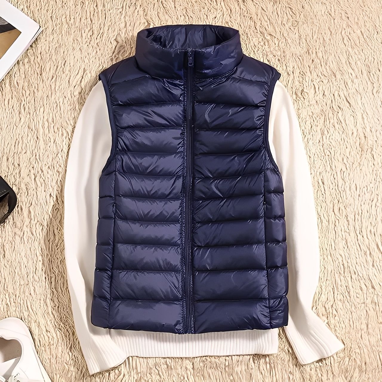 Sophie - Gilet léger et chaud
