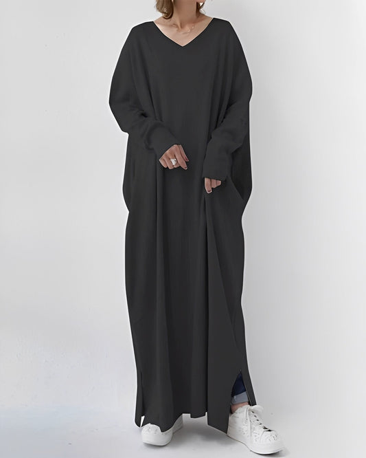 Eliana – Robe Longue à Manches Longues