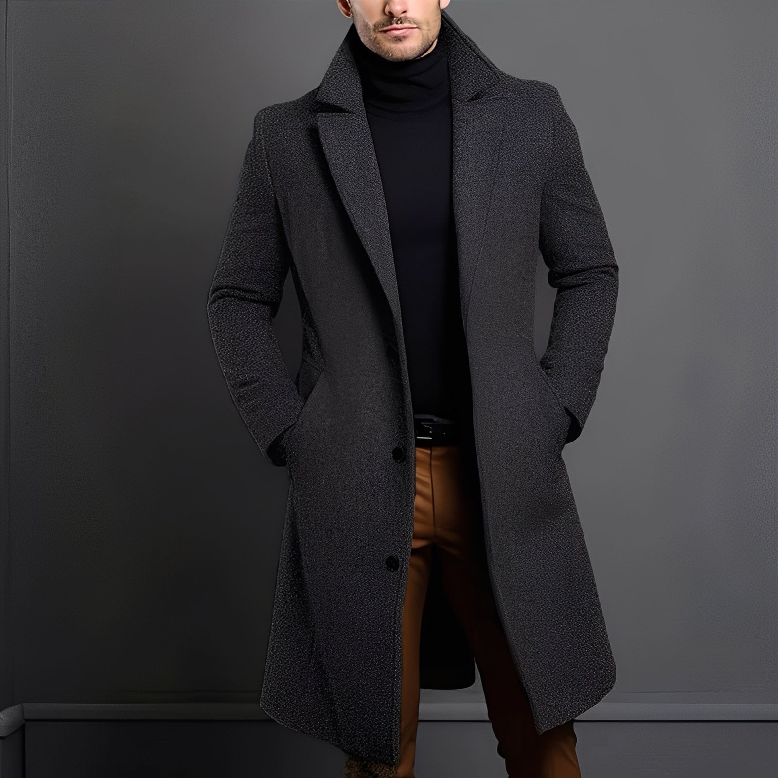 Tucker - Trench-coat élégant et chaud