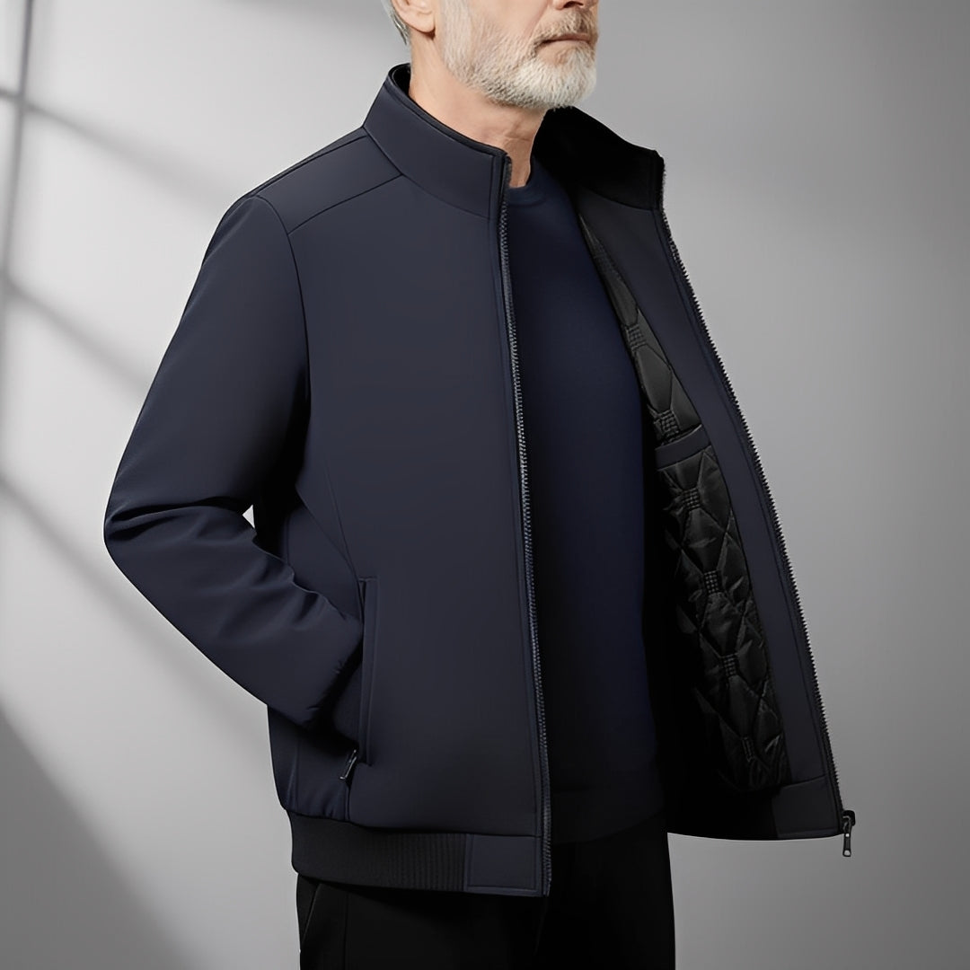 Aaron - Quilted softshell jacket elegant for men