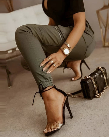 Jermaine - Pantalons Cargo Slim Élégants