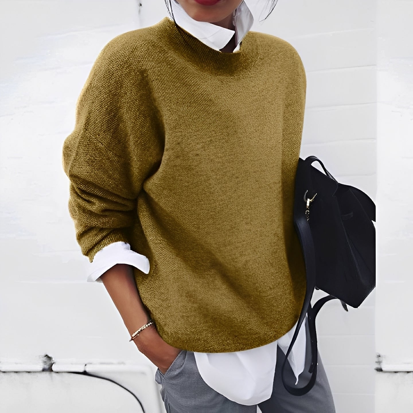 Zinnia - Pull en cachemire chaud et chic pour femmes